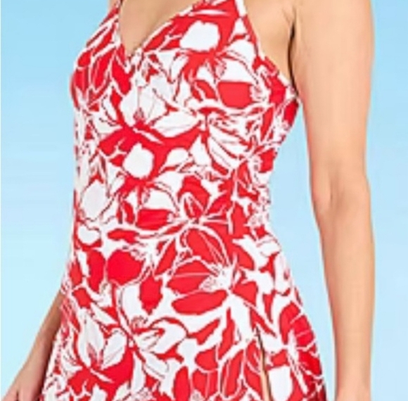 Liz Claiborne women's size 14 one-piece swimsuit - Picture 3 of 16